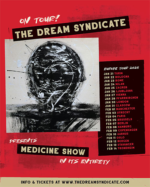 The Dream Syndicate Tour Poster 2026